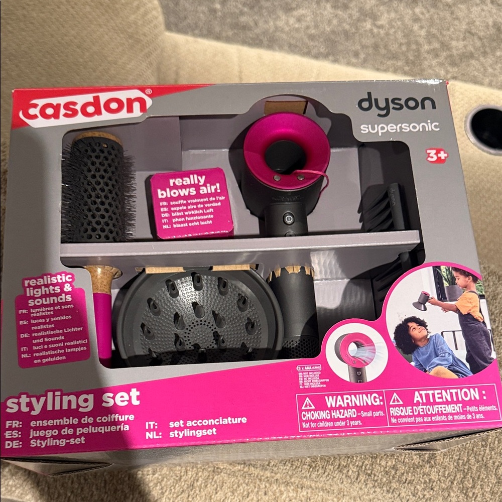 Dyson Supersonic Styling Set - Pink and Black